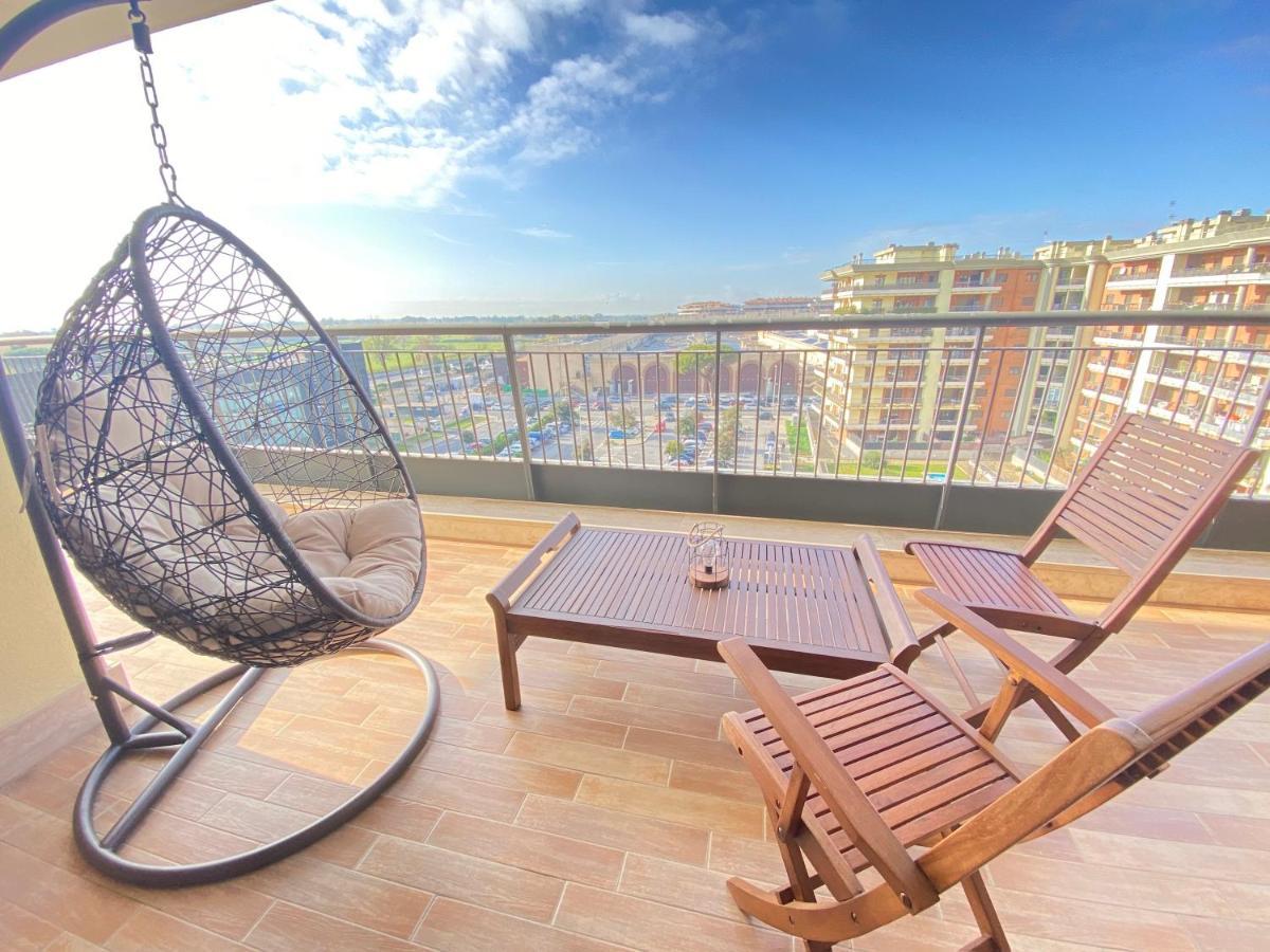 Casa Relax Con Terrazza Panoramica Apartment Fiumicino Exterior photo